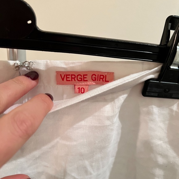 Verge Girl White Skirt - Picture 3 of 3